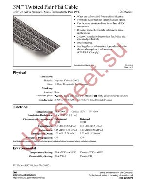 1700/34 100 datasheet  